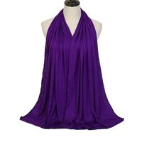 Women's Simple Style Solid Color Monel Scarf sku image 11
