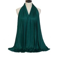Women's Simple Style Solid Color Monel Scarf sku image 7