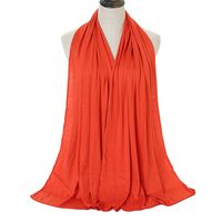 Women's Simple Style Solid Color Monel Scarf sku image 25