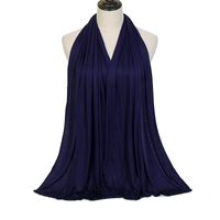 Women's Simple Style Solid Color Monel Scarf sku image 2