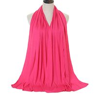 Women's Simple Style Solid Color Monel Scarf sku image 23