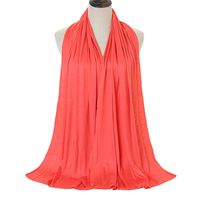 Women's Simple Style Solid Color Monel Scarf sku image 26