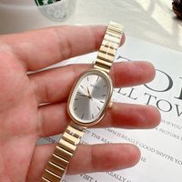 Casual Oval Buckle Quartz Women's Watches sku image 6