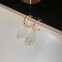 1 Pair Modern Style Rhombus Imitation Pearl Alloy Drop Earrings Earrings sku image 5