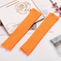 Women's Casual Solid Color Polyacrylonitrile Fiber Crew Socks A Pair sku image 4
