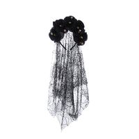 Gotisch Lolita Blume Schädel Tuch Epoxid Haarband sku image 1
