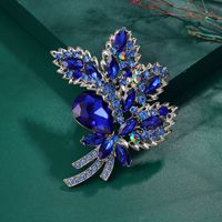 Lady Flower Alloy Inlay Artificial Gemstones Women's Brooches sku image 2