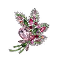 Lady Flower Alloy Inlay Artificial Gemstones Women's Brooches main image 5