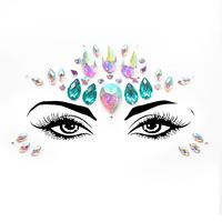 Water Droplets Acrylic Diamond Eyelash Glue Tattoos & Body Art 1 Piece sku image 33