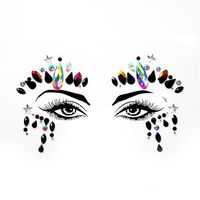 Water Droplets Acrylic Diamond Eyelash Glue Tattoos & Body Art 1 Piece sku image 34