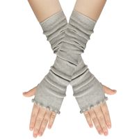 Women's Elegant Basic Simple Style Solid Color Gloves 1 Pair sku image 3