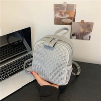 Color Block Solid Color Casual Holiday Daily Women's Backpack main image 3