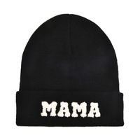 Women's Embroidery Letter Embroidery Eaveless Wool Cap sku image 1