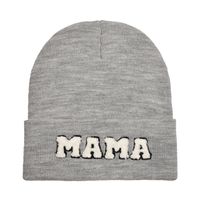Women's Embroidery Letter Embroidery Eaveless Wool Cap main image 4