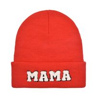 Women's Embroidery Letter Embroidery Eaveless Wool Cap main image 3