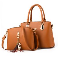 Women's Large All Seasons Pu Leather Solid Color Streetwear Square Zipper Tote Bag sku image 6