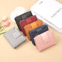 Women's Solid Color Pu Leather Zipper Wallets main image 1