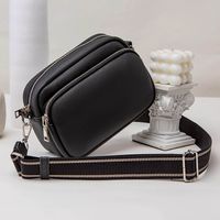 Women's All Seasons Pu Leather Solid Color Streetwear Square Zipper Square Bag sku image 4