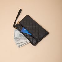Women's Lingge Pu Leather Zipper Wallets main image 4