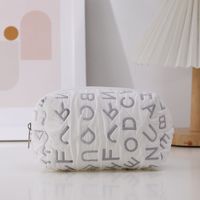 Letter Cloth Learning Preppy Style Pencil Case sku image 4