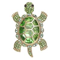 Simple Style Tortoise Alloy Inlay Women's Corsage main image 2