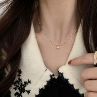 Elegant Streetwear Heart Shape Copper Plating Pendant Necklace main image 4