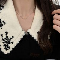Elegant Streetwear Heart Shape Copper Plating Pendant Necklace main image 3