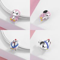 Casual Cute Animal Sterling Silver Epoxy Jewelry Accessories main image 2