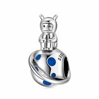 Casual Streetwear Astronaut Sterling Silver Jewelry Accessories sku image 3
