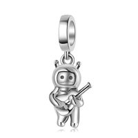 Casual Streetwear Astronaut Sterling Silver Jewelry Accessories sku image 2