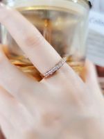 1 Piece Fashion Fish Tail Copper Inlay Artificial Pearls Zircon Open Ring sku image 15