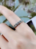 1 Piece Fashion Fish Tail Copper Inlay Artificial Pearls Zircon Open Ring sku image 13
