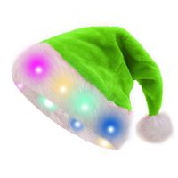Christmas Fashion Solid Color Cloth Party Christmas Hat sku image 19