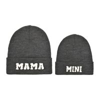 Women's Embroidery Letter Embroidery Eaveless Wool Cap sku image 29