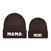 Women's Embroidery Letter Embroidery Eaveless Wool Cap sku image 34