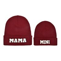 Women's Embroidery Letter Embroidery Eaveless Wool Cap sku image 39