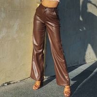 Women's Street Casual Solid Color Full Length Casual Pants main image 3