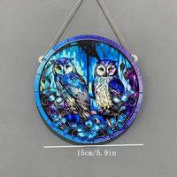 Halloween Owl Arylic Party Hanging Ornaments Decorative Props main image 1