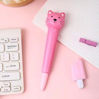 Cute Cartoon Decompression Pen Gel Pen Student Studying Stationery Pinch Lewang Red Decompression Pen Children Gift Wholesale sku image 17