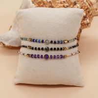 Bohemian Multicolor Seed Bead Beaded Unisex Drawstring Bracelets main image 2