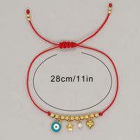Casual Star Heart Shape Eye Alloy Rope Copper Bracelets In Bulk main image 2