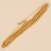 Casual Simple Style Round Alloy Beaded Knitting Women's Bracelets main image 2
