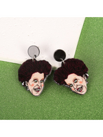 Wholesale Jewelry Cute Cartoon Character Arylic Drop Earrings main image 1