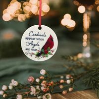 Christmas Casual Round Letter Arylic Indoor Inside The Car Hanging Ornaments Decorative Props main image 4