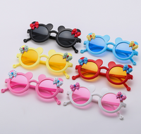 Cute Bow Knot Ac Round Frame Full Frame Glasses main image 1