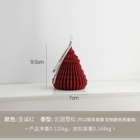 Fashion Christmas Tree Paraffin Daily Decorative Props 1 Piece sku image 1