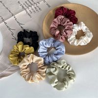 Women's Simple Style Solid Color Cloth Hair Tie main image 5