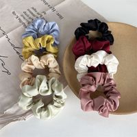 Women's Simple Style Solid Color Cloth Hair Tie main image 4