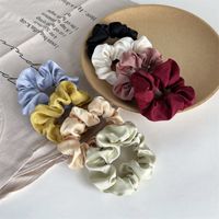 Women's Simple Style Solid Color Cloth Hair Tie main image 2