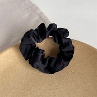 Women's Simple Style Solid Color Cloth Hair Tie sku image 1